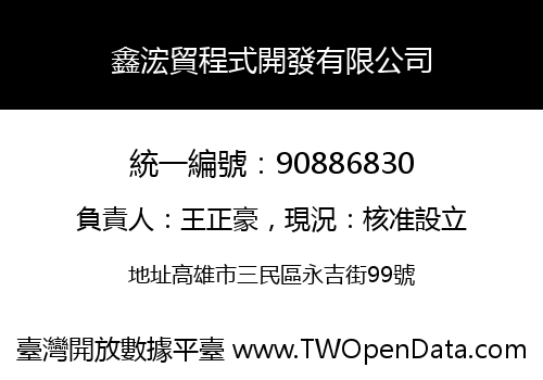 鑫浤貿程式開發有限公司