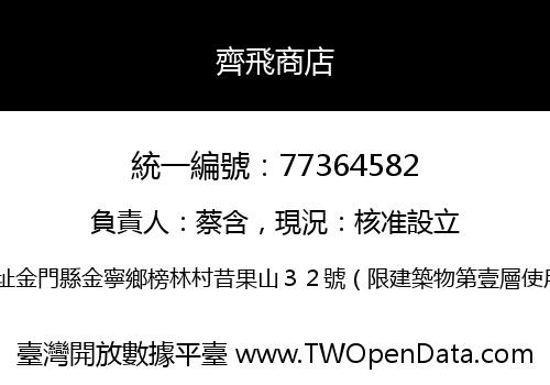 齊飛商店