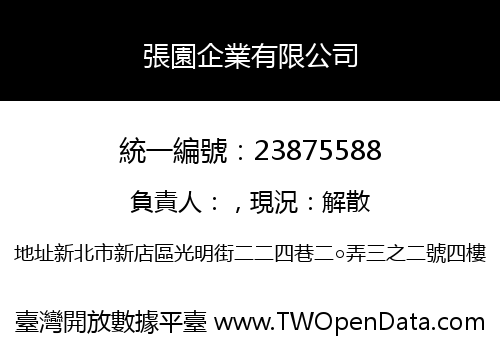 張園企業有限公司
