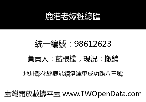 鹿港老嫁粧總匯