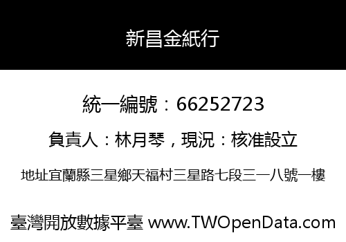 新昌金紙行