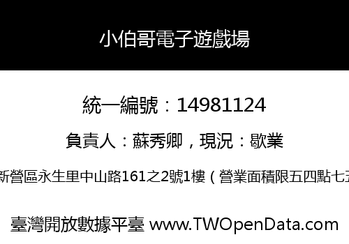 小伯哥電子遊戲場