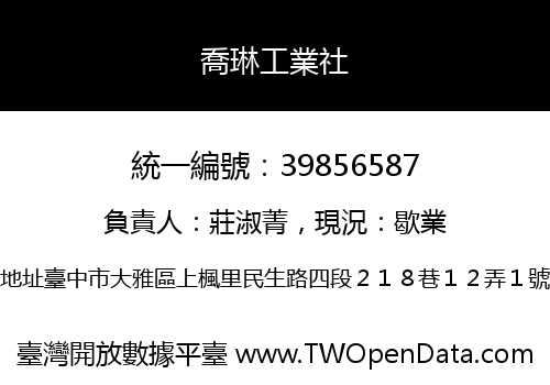 喬琳工業社