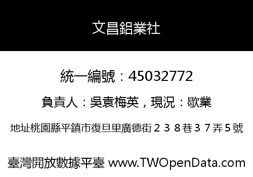 文昌鋁業社