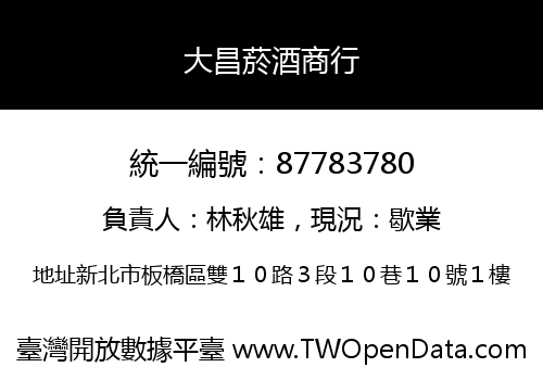 大昌菸酒商行