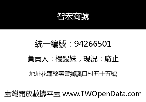 智宏商號