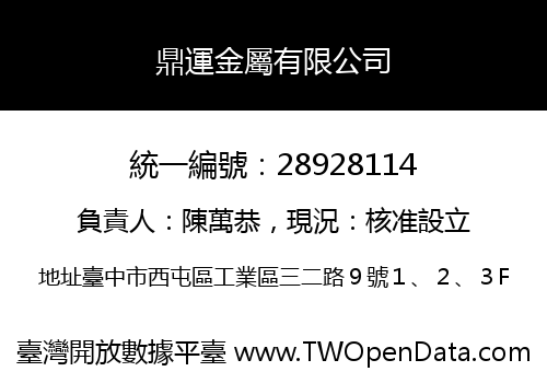 鼎運金屬有限公司