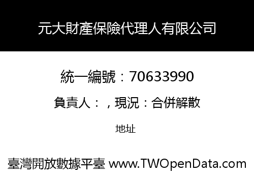 元大財產保險代理人有限公司