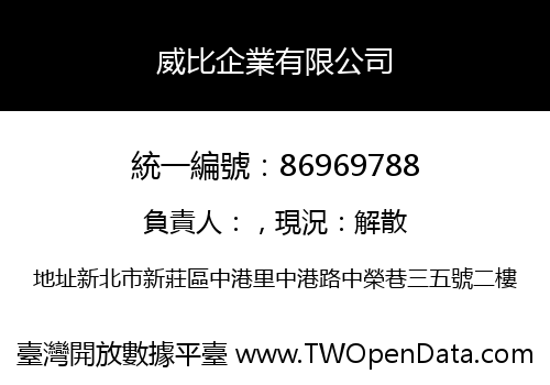 威比企業有限公司