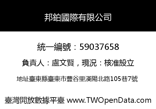 邦鉑國際有限公司