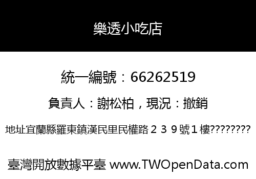 樂透小吃店