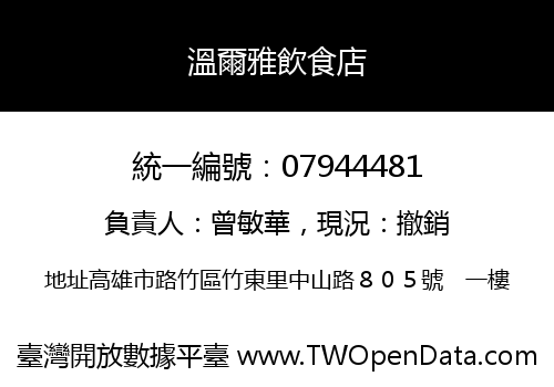 溫爾雅飲食店