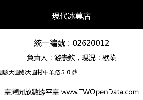 現代冰菓店