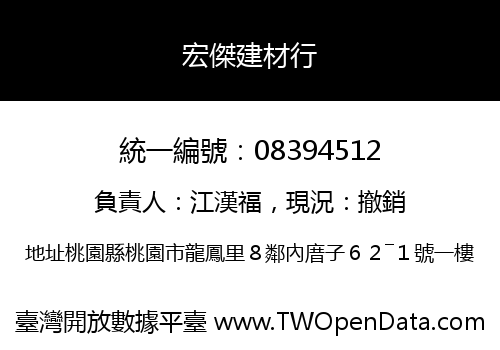 宏傑建材行