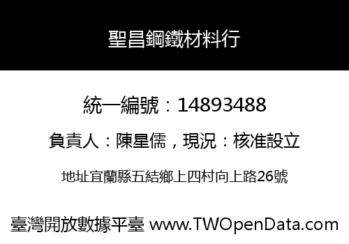 聖昌鋼鐵材料行