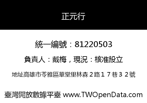 正元行