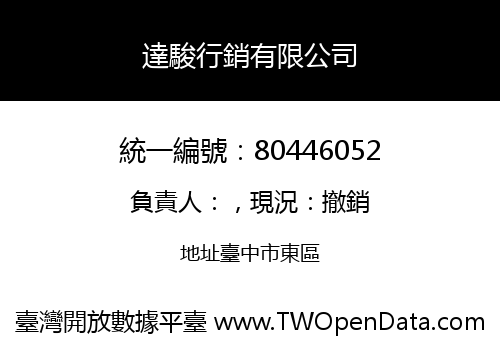達駿行銷有限公司