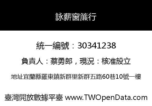 詠薪窗簾行