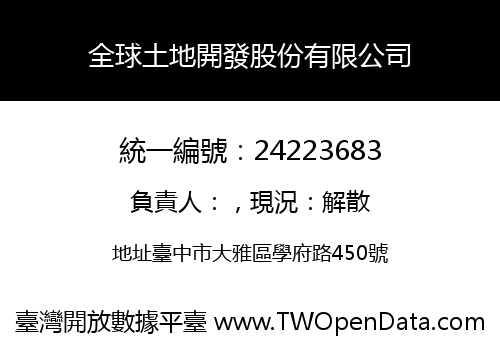 全球土地開發股份有限公司