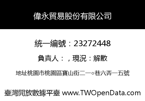 偉永貿易股份有限公司