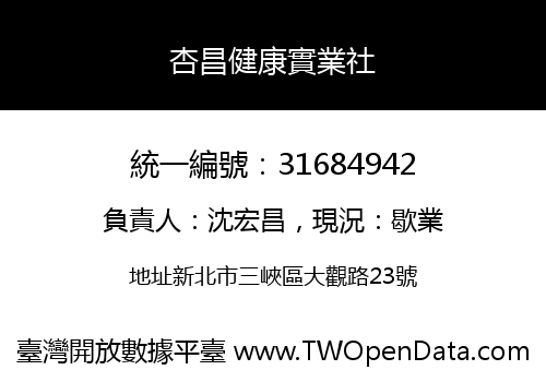 杏昌健康實業社