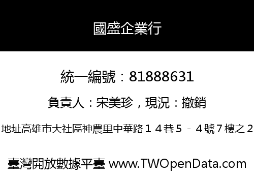 國盛企業行