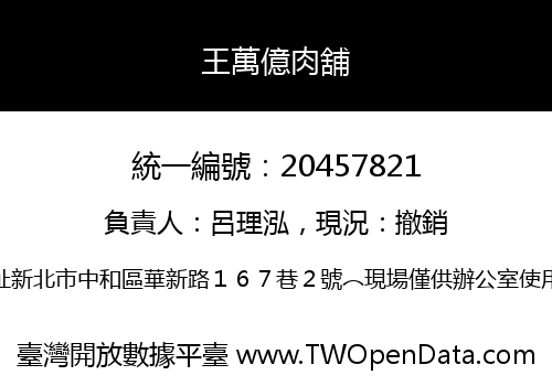 王萬億肉舖