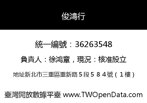 俊鴻行
