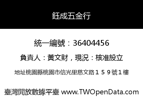 鈺成五金行
