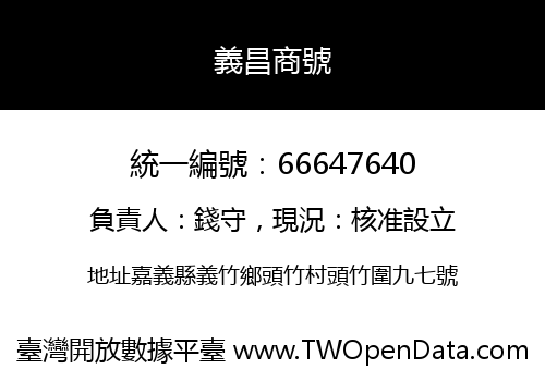 義昌商號
