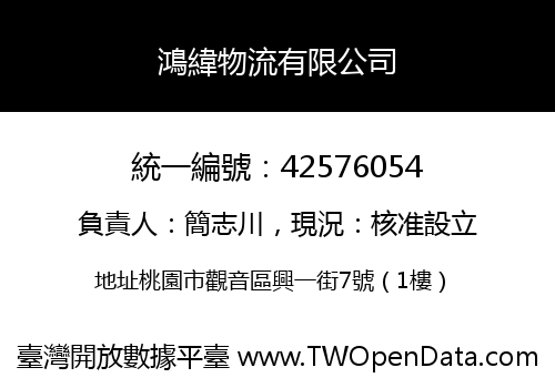 鴻緯物流有限公司