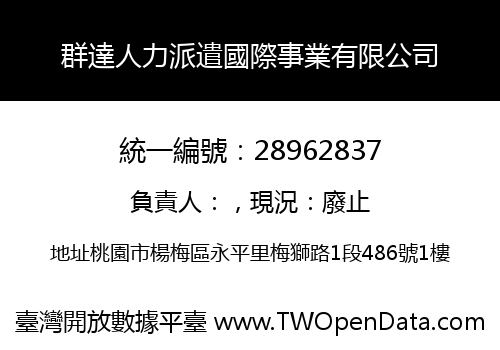 群達人力派遣國際事業有限公司