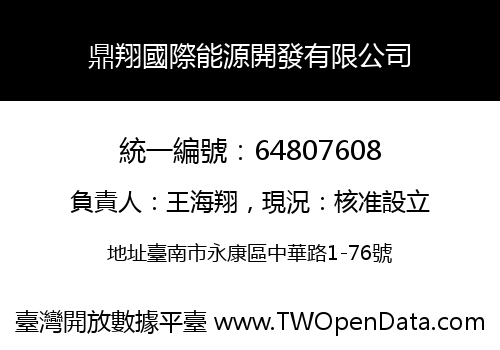 鼎翔國際能源開發有限公司