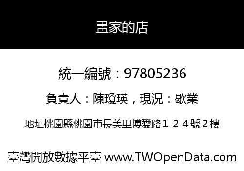 畫家的店