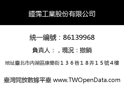 鍾霈工業股份有限公司