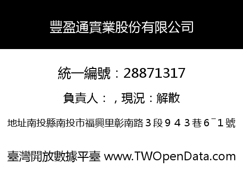 豐盈通實業股份有限公司