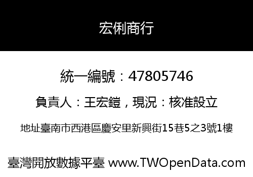 宏俐商行