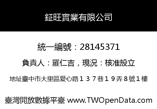 鉦旺實業有限公司