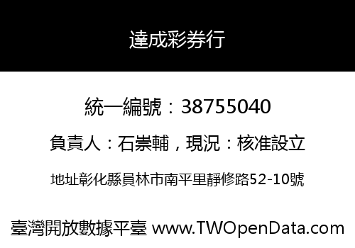 達成彩券行
