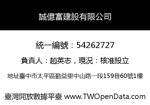 誠億富建設有限公司