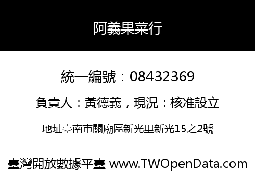 阿義果菜行