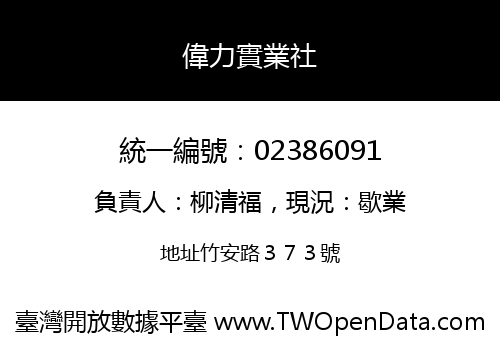 偉力實業社