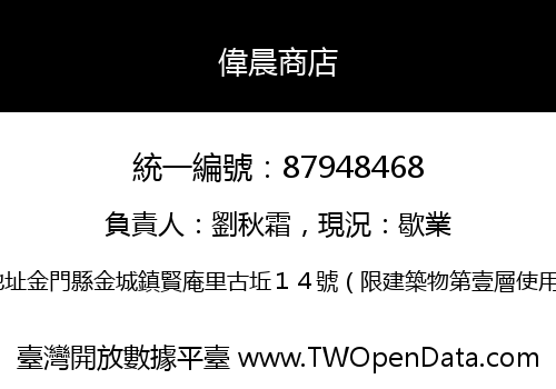 偉晨商店