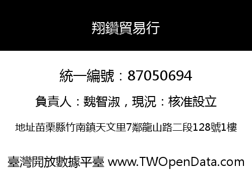 翔鑽貿易行