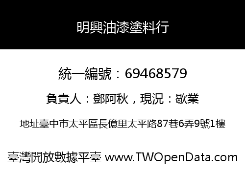 明興油漆塗料行