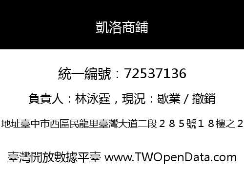 凱洛商鋪