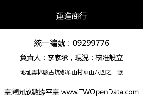 運進商行