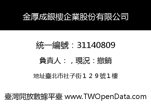 金厚成銀樓企業股份有限公司