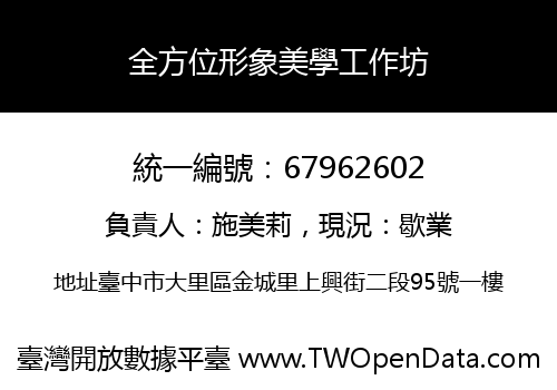 全方位形象美學工作坊