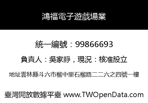 鴻福電子遊戲場業